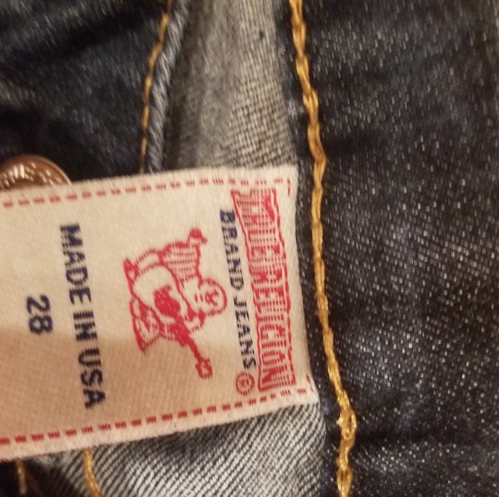 True Religion Straight Leg Jeans - Picture 3 of 3